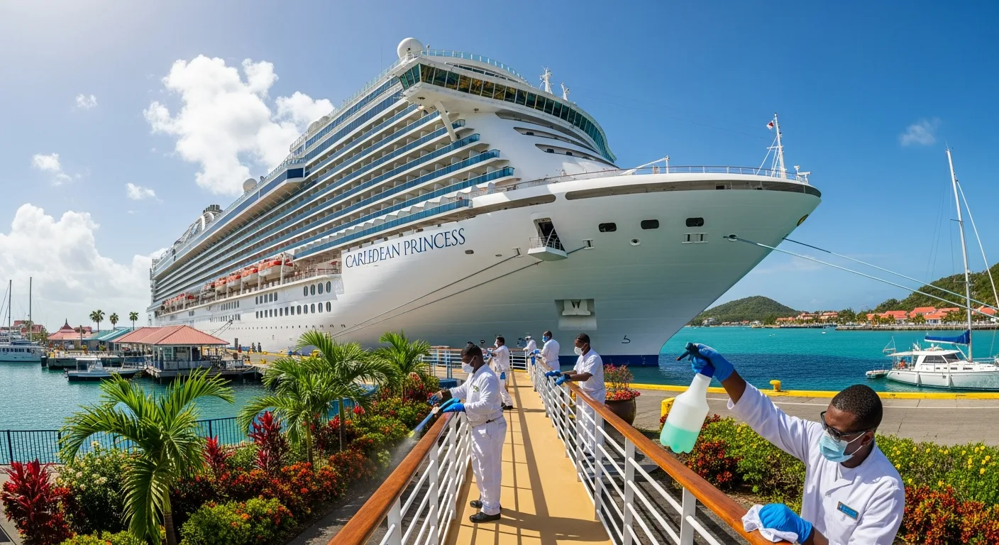 Norovirus Outbreak Strikes Caribbean Princess as CDC Confirms Over 100 Infected