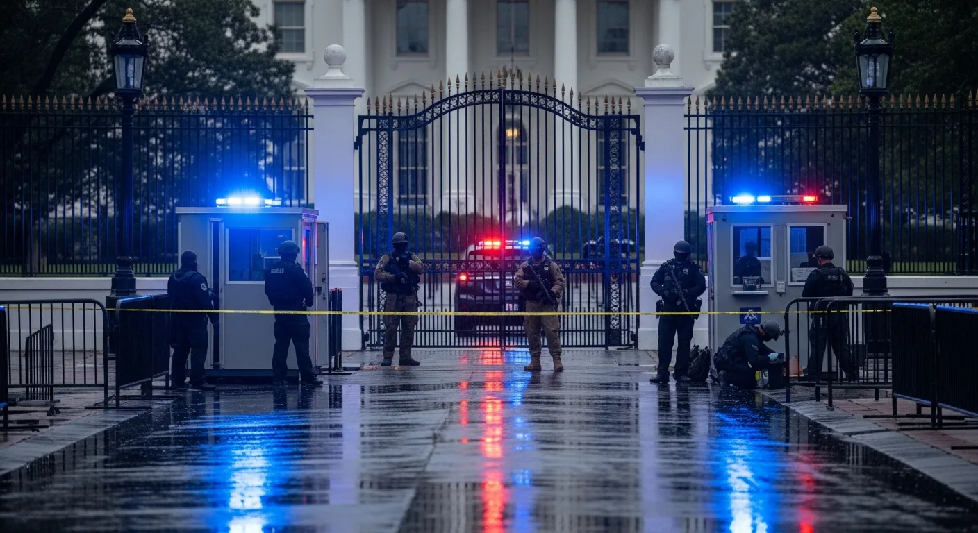 Secret Service Neutralizes Gunman in High-Stakes Shootout at White House Security Checkpoint