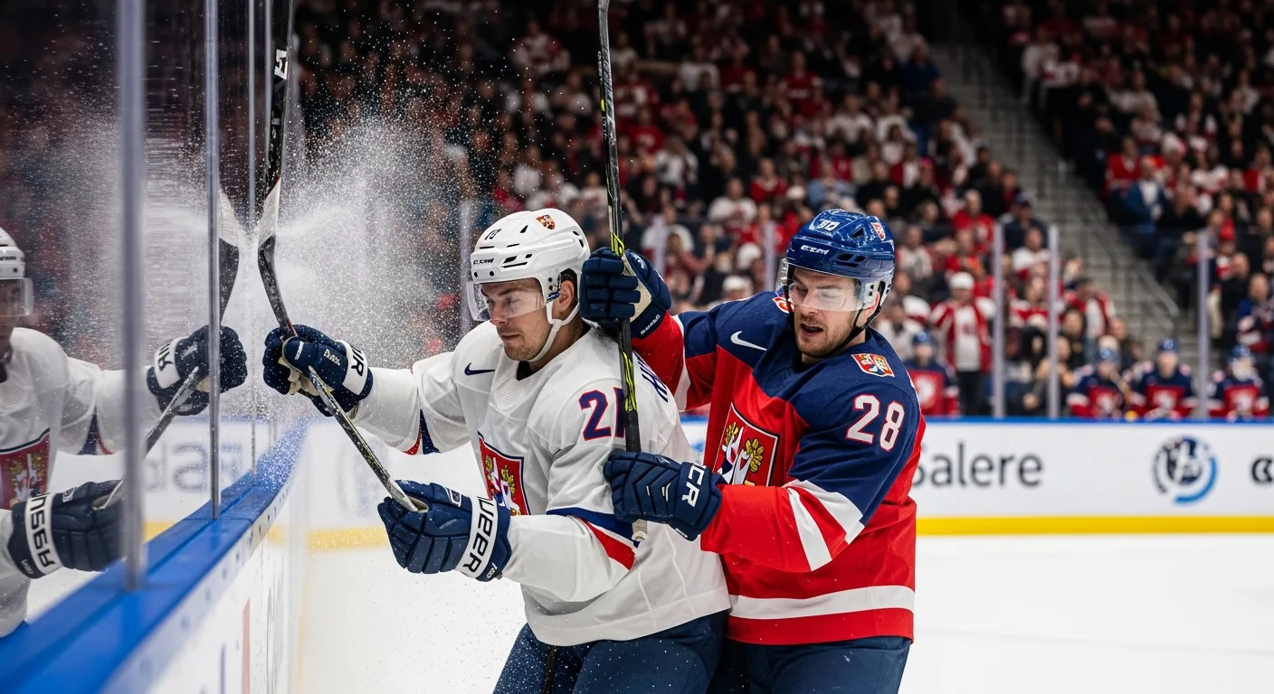 Titan Clash: IIHF Quarter-Finals Ignite as Global Hockey Elite Fight for Semi-Final Berths