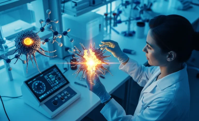 scientists identify key weakness in undruggable cancer cells Scientists Identify Key Weakness in 'Undruggable' Cancer Cells during a landmark medical research breakthrough.