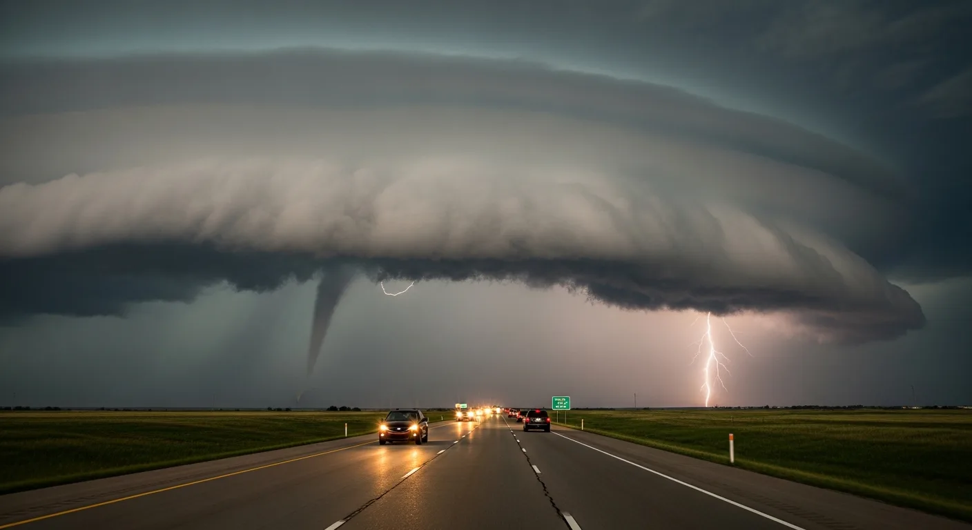 Severe Weather Outlook Casts Shadow Over Memorial Day Travel Across Central U.S.
