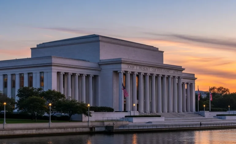 why did trump add his name to the kennedy center The Kennedy Center's marble facade, exploring why did trump add his name to the kennedy center.