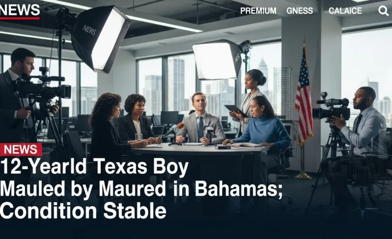 12-Year-Old Texas Boy Mauled by Shark in the Bahamas; Condition Stable
