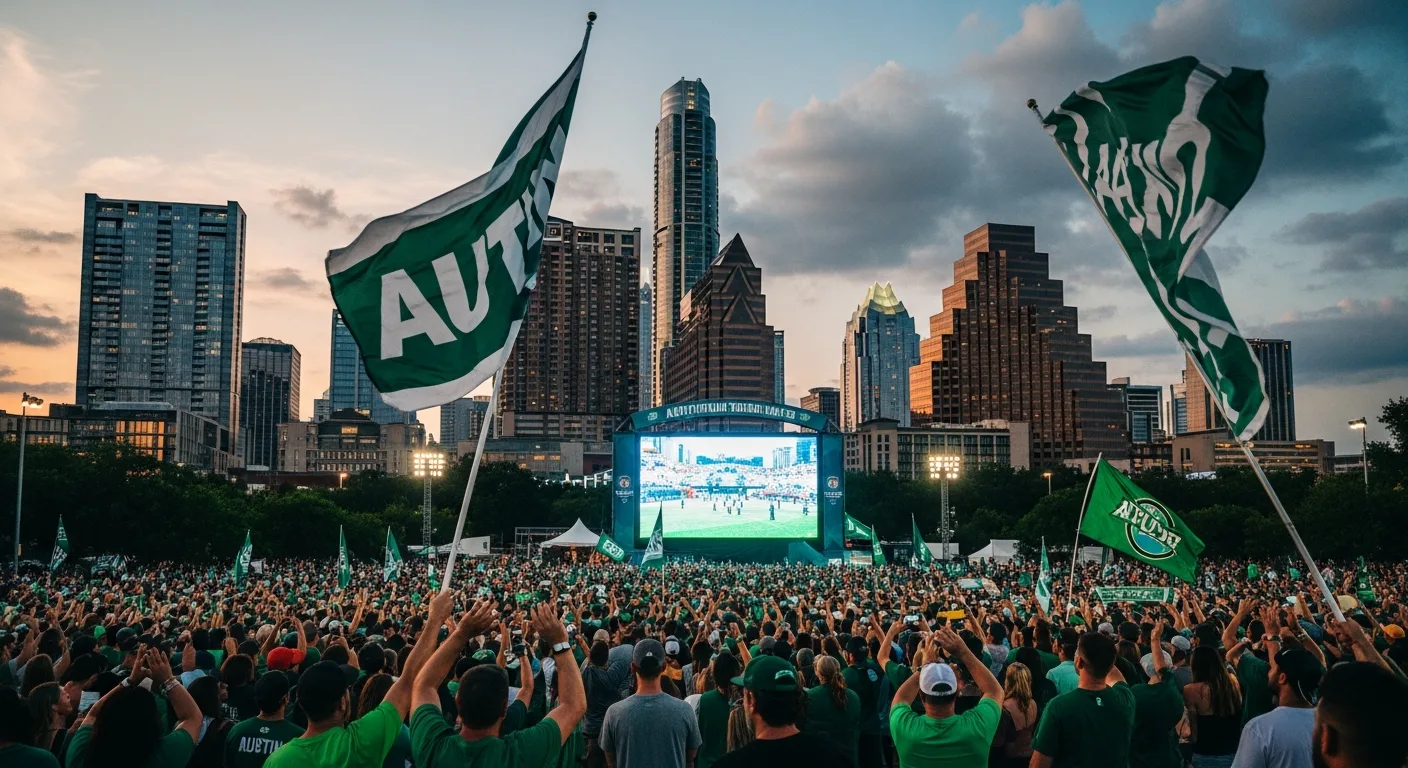 Austin Soccer Celebration Signals Market Dominance as World Cup Hub Opens