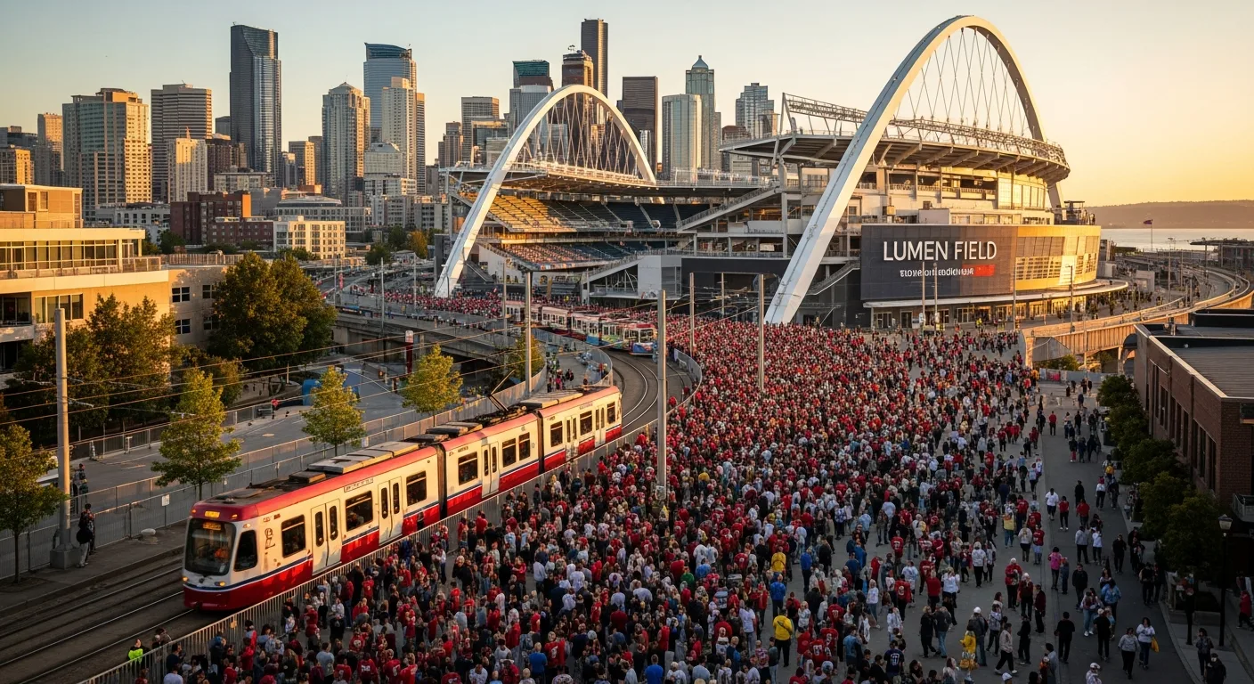 Seattle Transit Surges as Belgium and Egypt Kick Off World Cup Thriller at Lumen Field