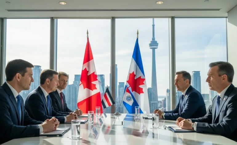 $2.6 Billion Daily Trade Flow Under Threat as Toronto Summit Tackles Tariff Deadlock