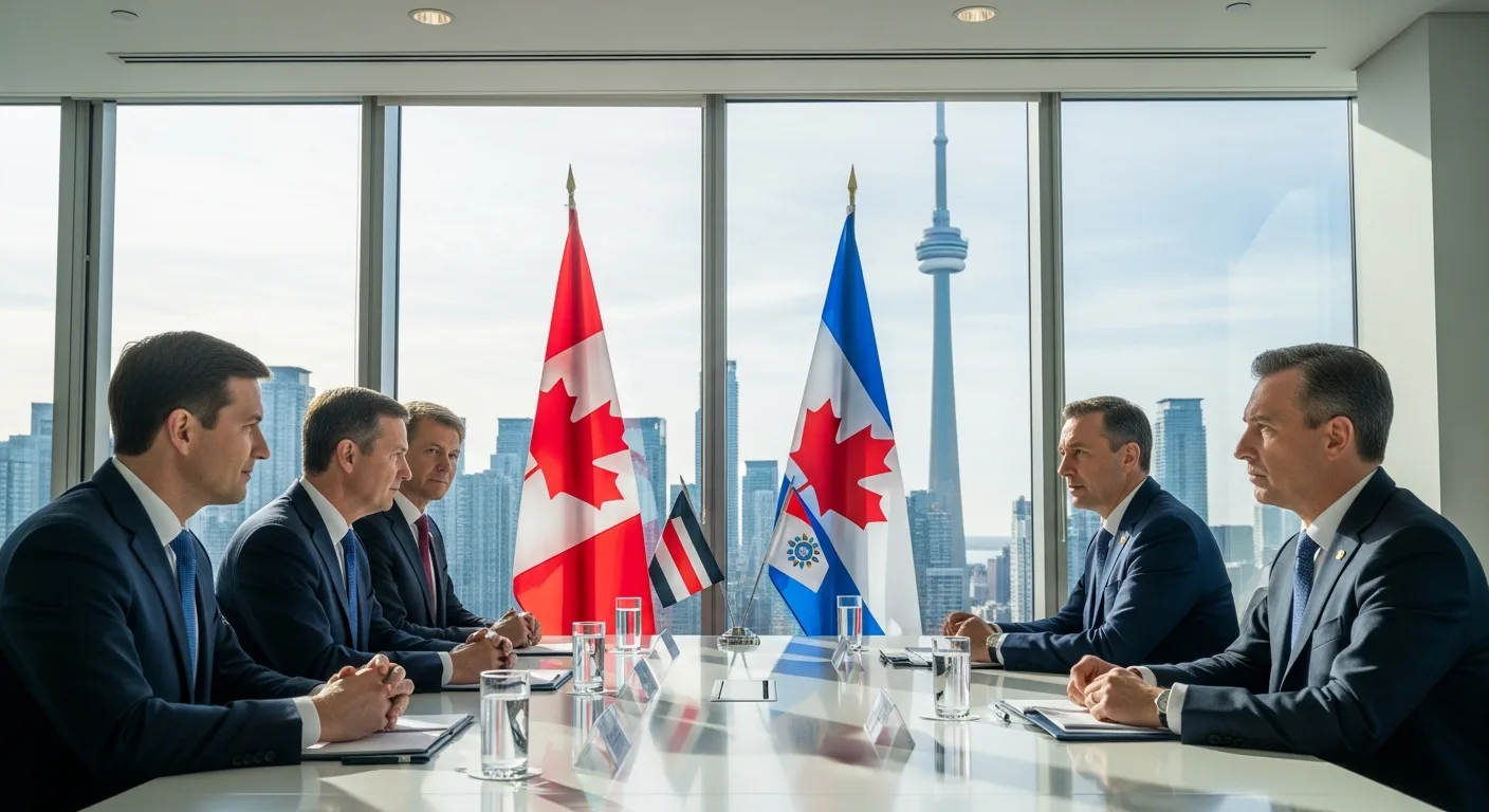 $2.6 Billion Daily Trade Flow Under Threat as Toronto Summit Tackles Tariff Deadlock