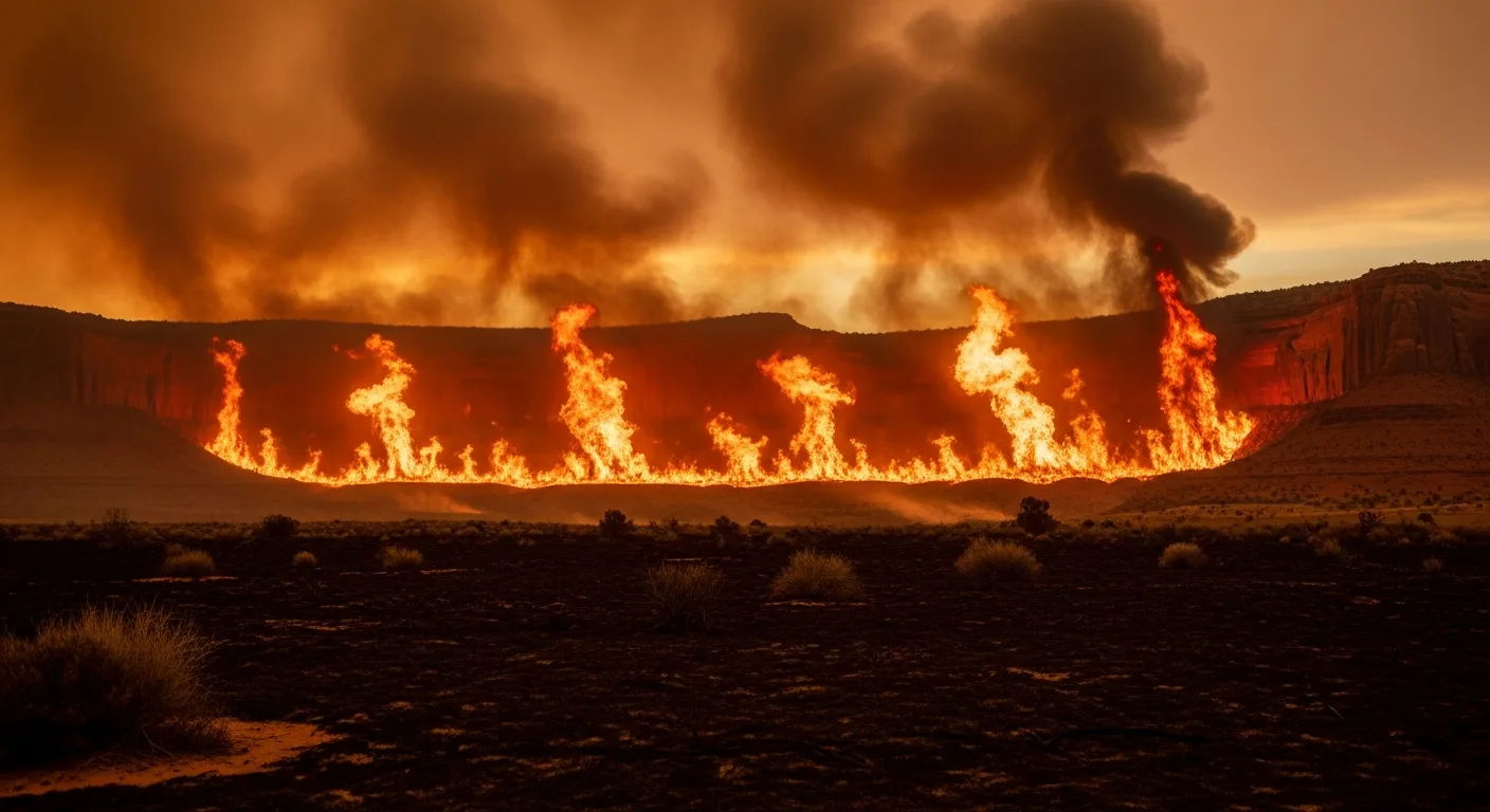 Drought-Fueled Cottonwood Fire Claims Title as Nation’s Largest Active Blaze