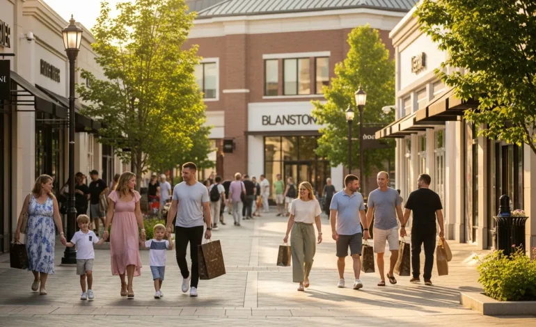 father s day 2026 celebrated across usa on longest day of the year Father's Day 2026 Celebrated Across USA on Longest Day of the Year at a busy outdoor shopping center.