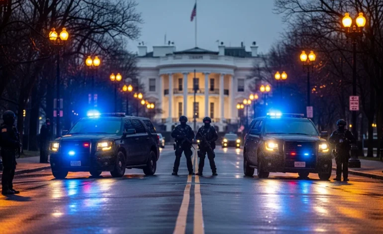 fbi thwarts planned drone and sniper attack on white house ufc event Security cordons after FBI Thwarts Planned Drone and Sniper Attack on White House UFC Event during a high-stakes disruption.