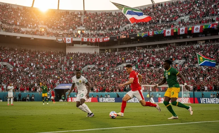 FIFA World Cup 2026: South Africa Faces Canada in Los Angeles as Group Stage Peaks at a sun-drenched stadium.