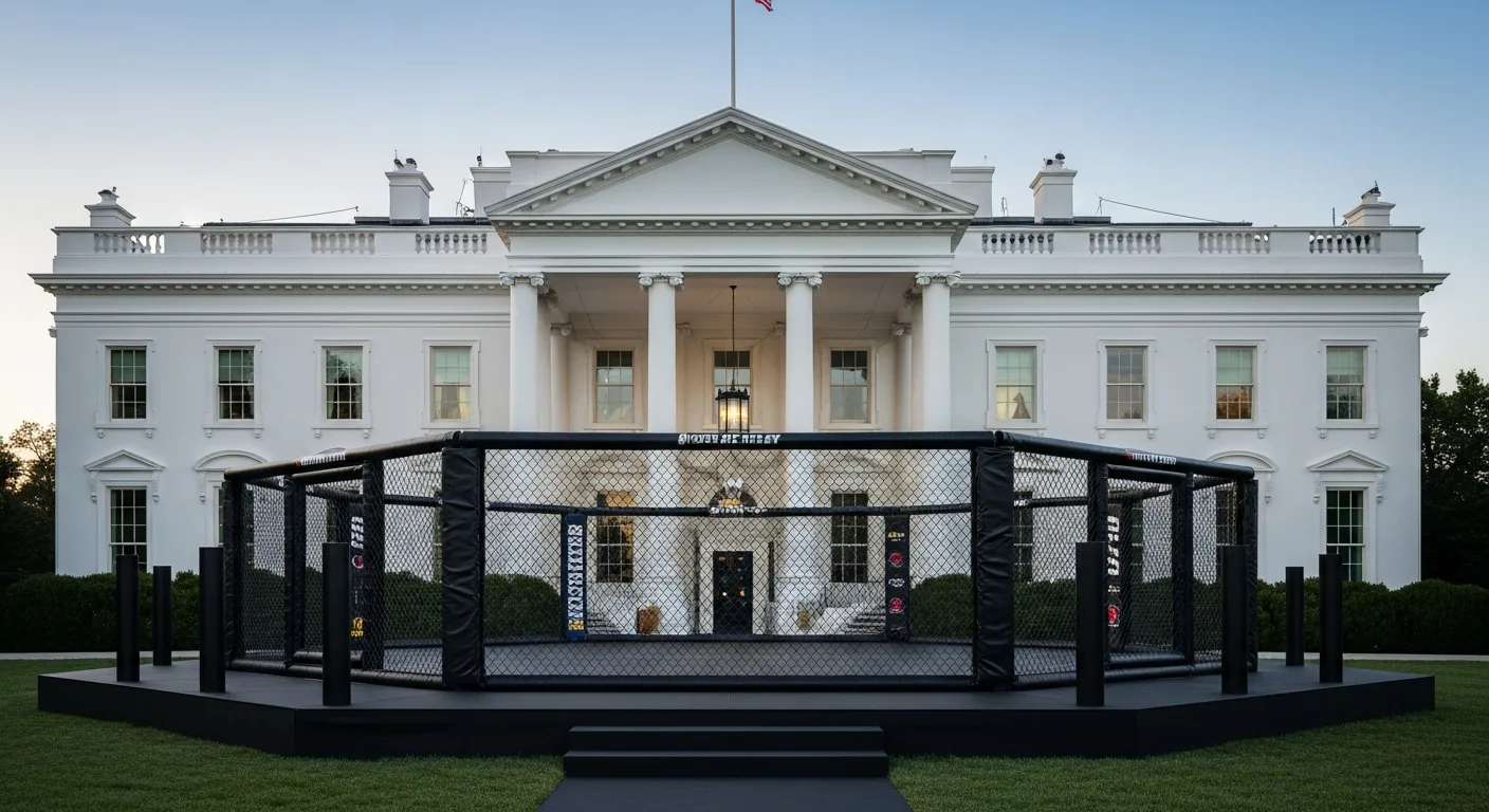 White House South Lawn Becomes High-Stakes Branding Hub for ‘Freedom 250’ UFC Event