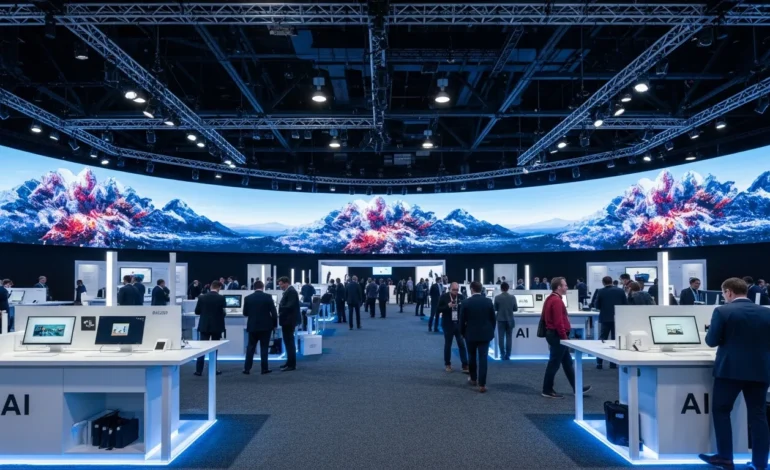 infocomm 2026 opens in las vegas with focus on integrated ai experiences InfoComm 2026 Opens in Las Vegas with Focus on Integrated AI Experiences showcasing 16K ultra-high-definition displays.