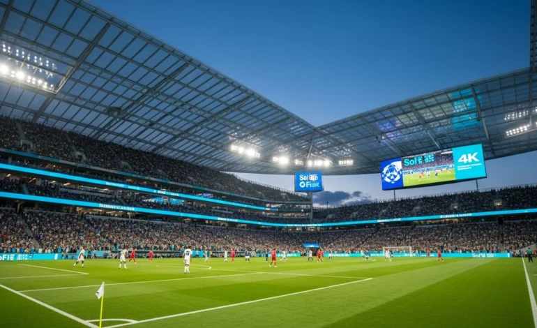 Fans cheering during Iran vs. New Zealand: SoFi Stadium Hosts Final Monday World Cup Match in Los Angeles.