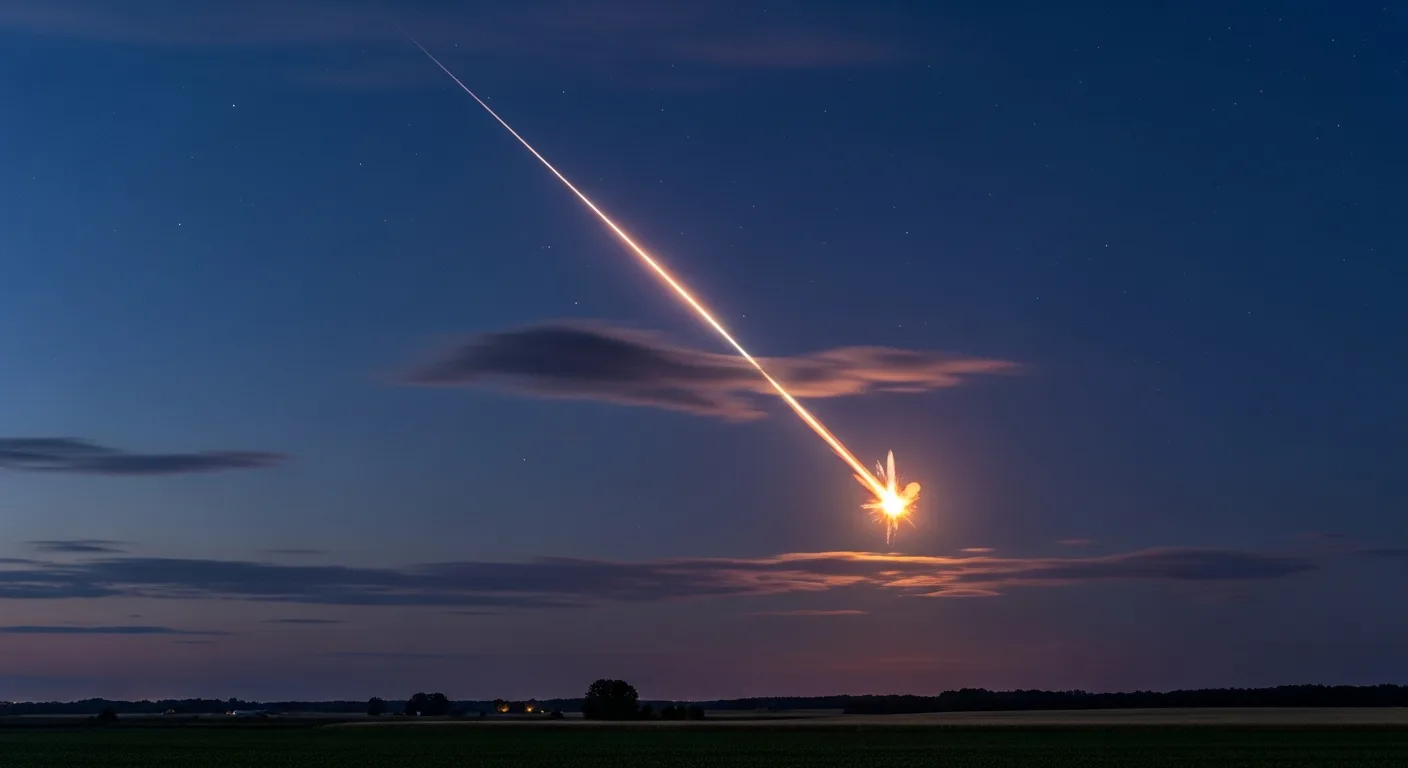 Celestial Shockwave: Massive Bolide Explosion Equivalent to 300 Tonnes of TNT Rocks U.S. Skies