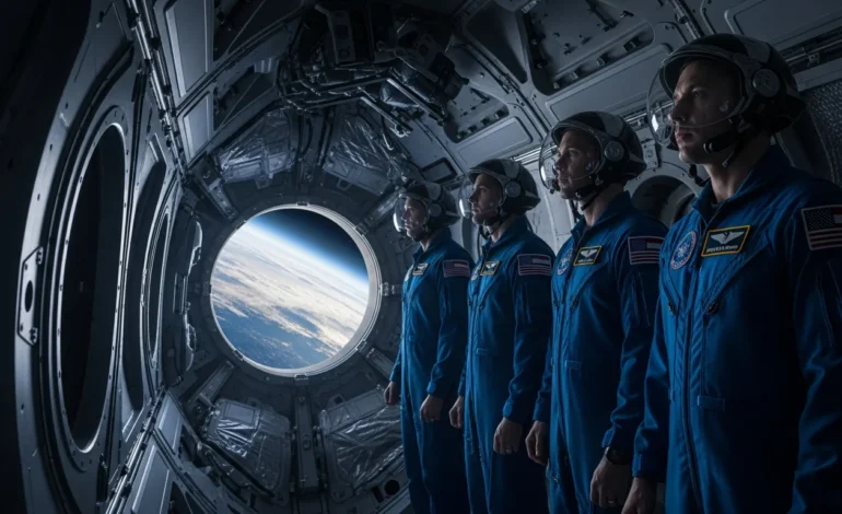 nasa prepares to reveal artemis iii crew as mission shifts to earth orbit test flight NASA Prepares to Reveal Artemis III Crew as Mission Shifts to Earth Orbit Test Flight in a training simulation.