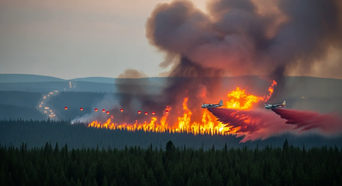 Federal Officials Raise Wildfire Preparedness to Level 4 as 54 Large Blazes Scorch the West