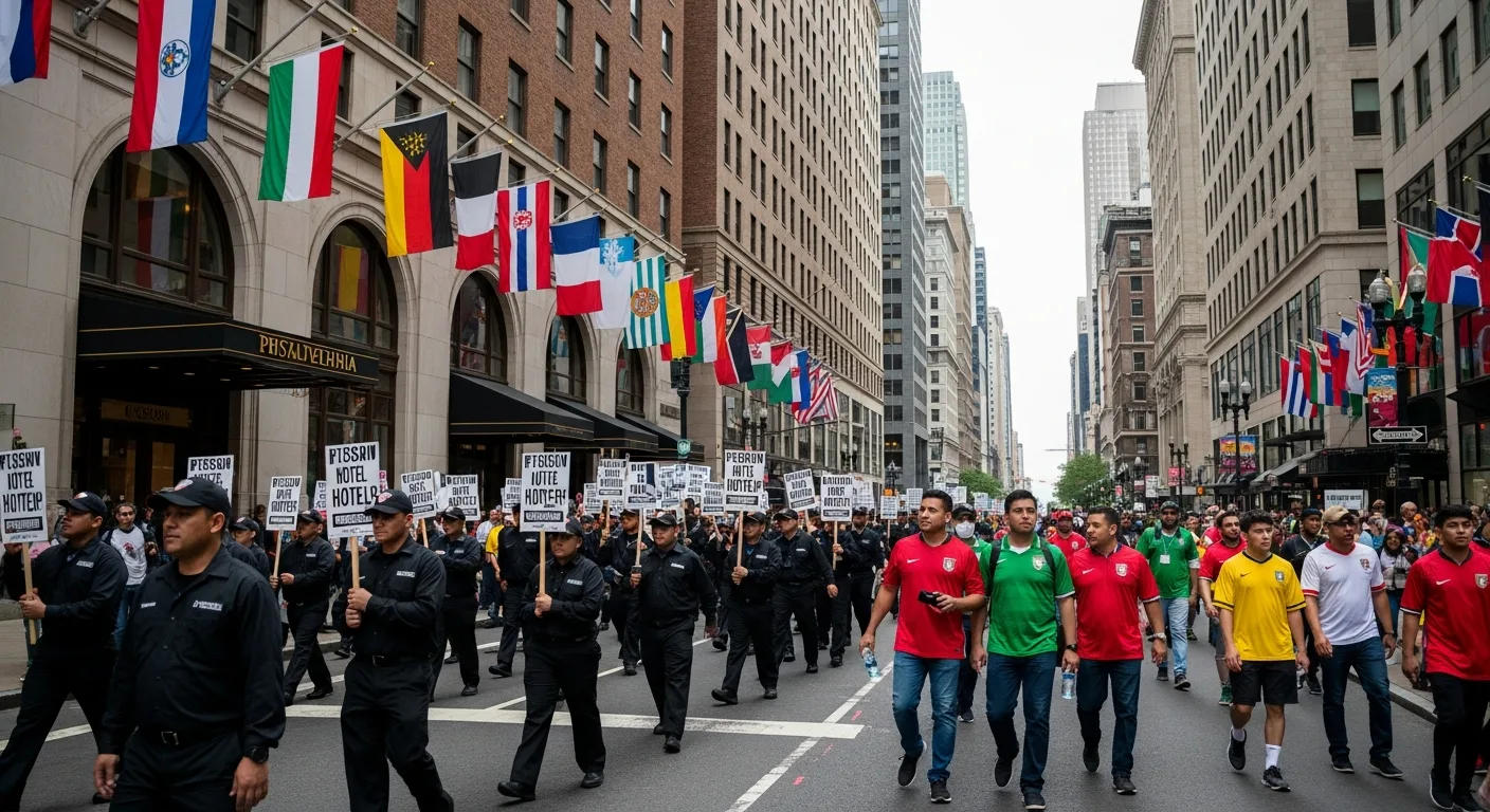 World Cup Chaos: Philadelphia Hotel Workers Strike Hits Sheraton as Fans Flood the City