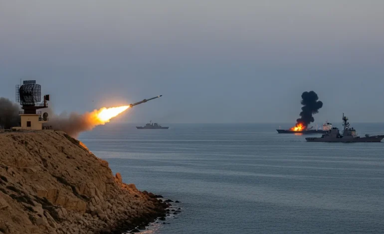 U.S. and Iran Exchange Heavy Strikes Following Tanker Attack in Strait of Hormuz