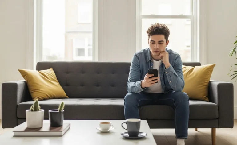 what does rs mean in text messaging A person using a smartphone to discover what does rs mean in text messaging while relaxing at home.