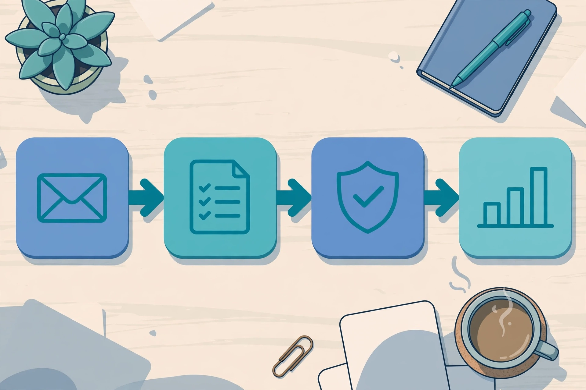 media generation business automation workflow 0 32bb8f02 e7d5 49c9 b4fc 93eb07eb7883 Business Automation Workflow Explained: How It Works, Examples, and When to Use It