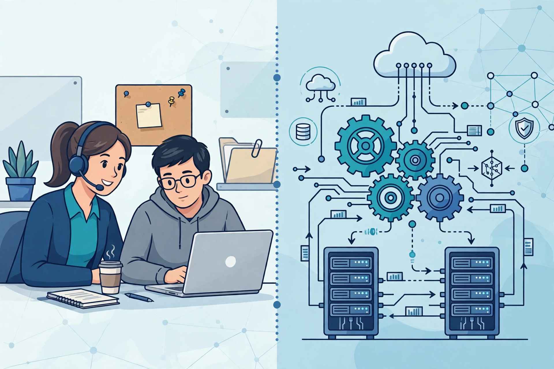 media generation it support vs it automation 0 1f363975 e288 4bf5 a91c 9a38d1422ebf IT Support vs IT Automation: What Each Does, How They Differ, and When to Use Both