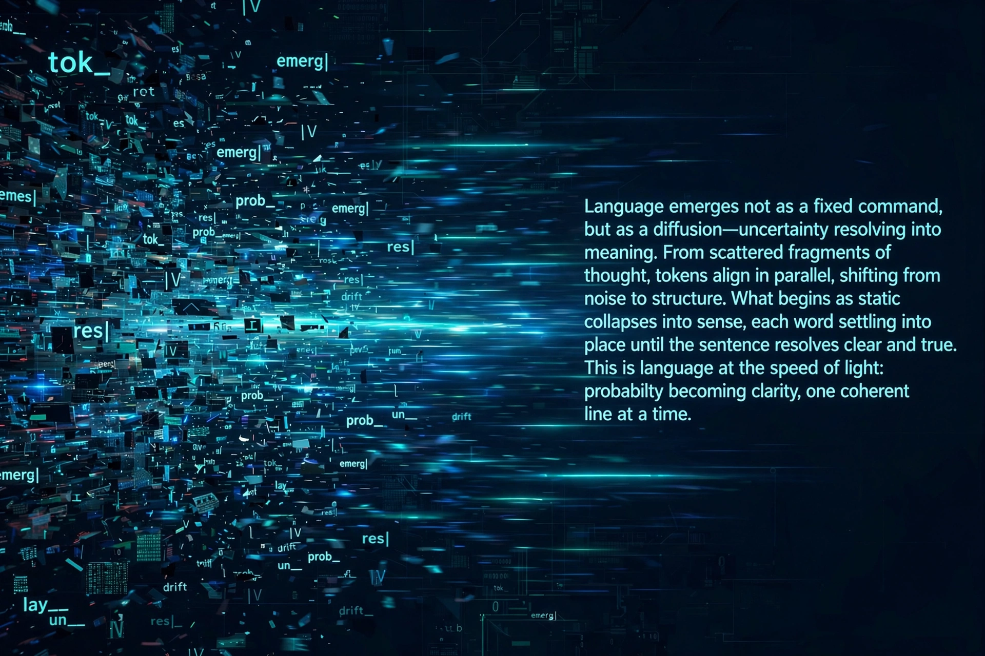 media generation mercury 3 diffusion llm 0 006019df 7870 446a 9761 e54936e6653a Inception Mercury 3: The Diffusion AI Model Generating 1,068 Tokens Per Second